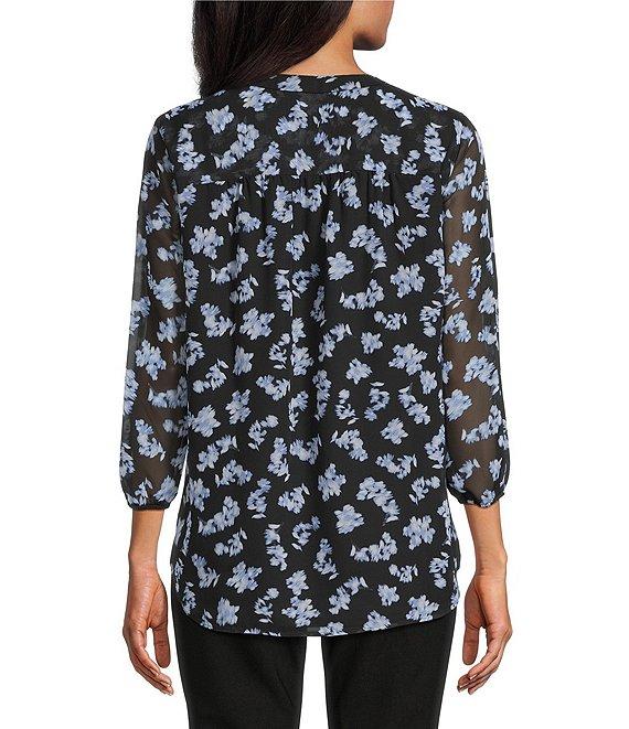 Jones New York V-Neck Long Sleeve Tunic Product Image