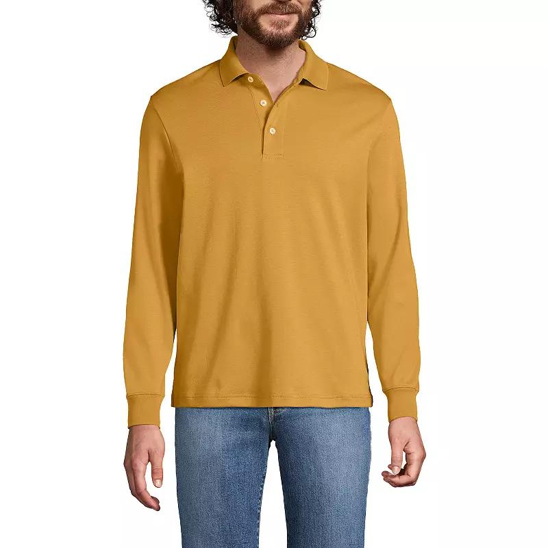 Men's Lands' End Soft Supima Polo,  Product Image