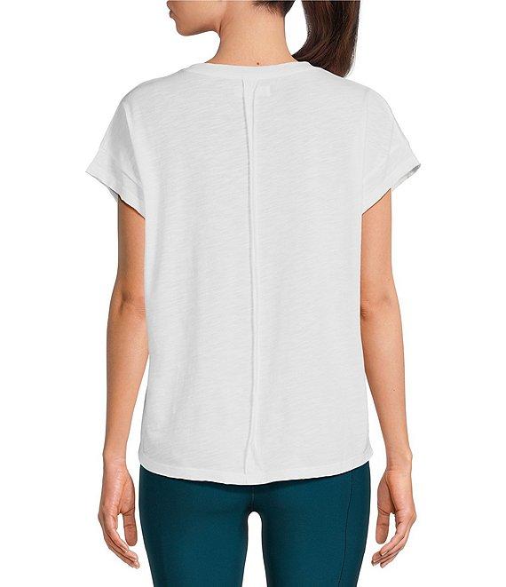 Kinesis Knit Cap Sleeve Crew Neck Tee Product Image