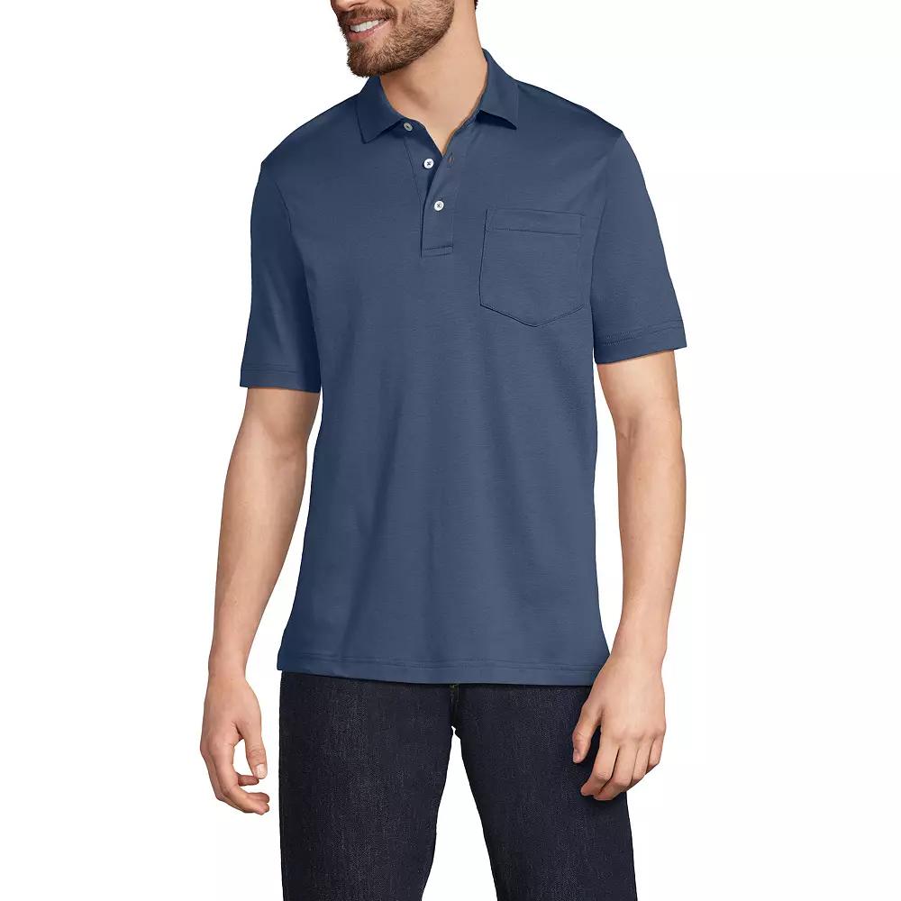 Big & Tall Lands' End Supima Polo, Men's,  Product Image