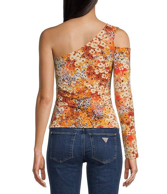 Guess One Sleeve Heidi Printed Top Product Image