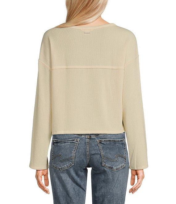 Billabong Mai Tai Long Sleeve Rib Knit Top Product Image