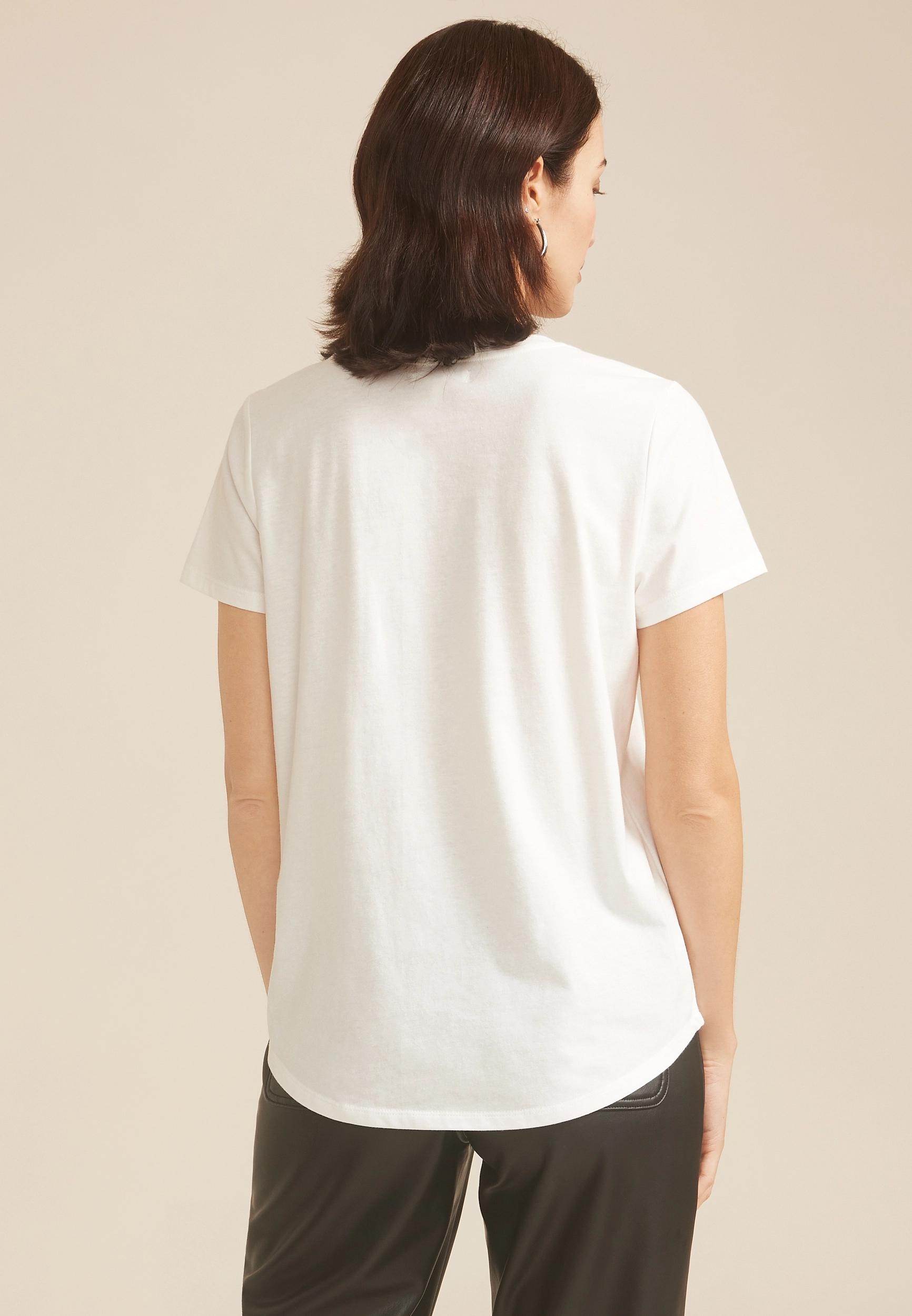 Floral Happiness Classic Fit Graphic Tee Product Image