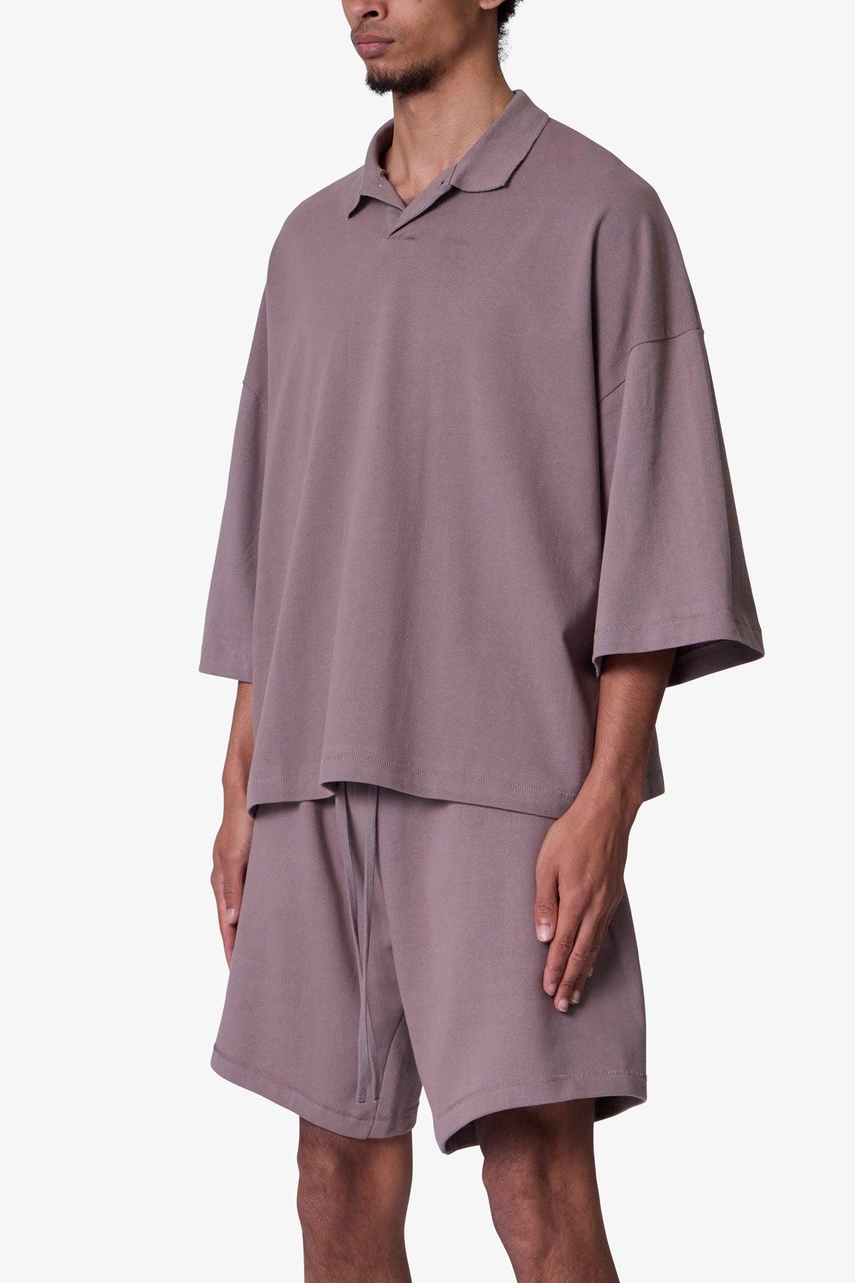 Every Day S/S Polo - Mauve Product Image