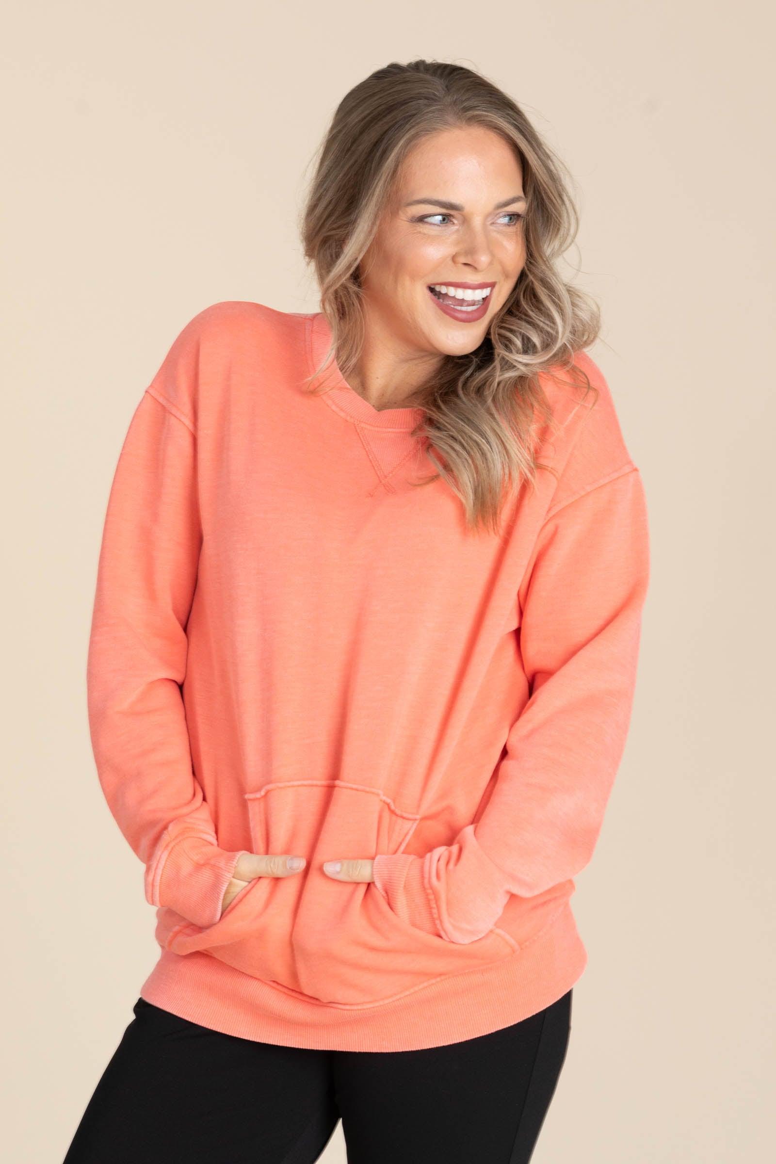 Pigment Dyed Cozy Campfire Sweatshirt Product Image