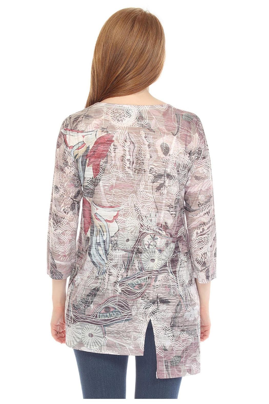 Tulip Burnout Long Top Product Image