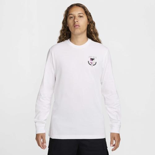 Nike Mens Nike NSW LS T-Shirt - Mens White Product Image