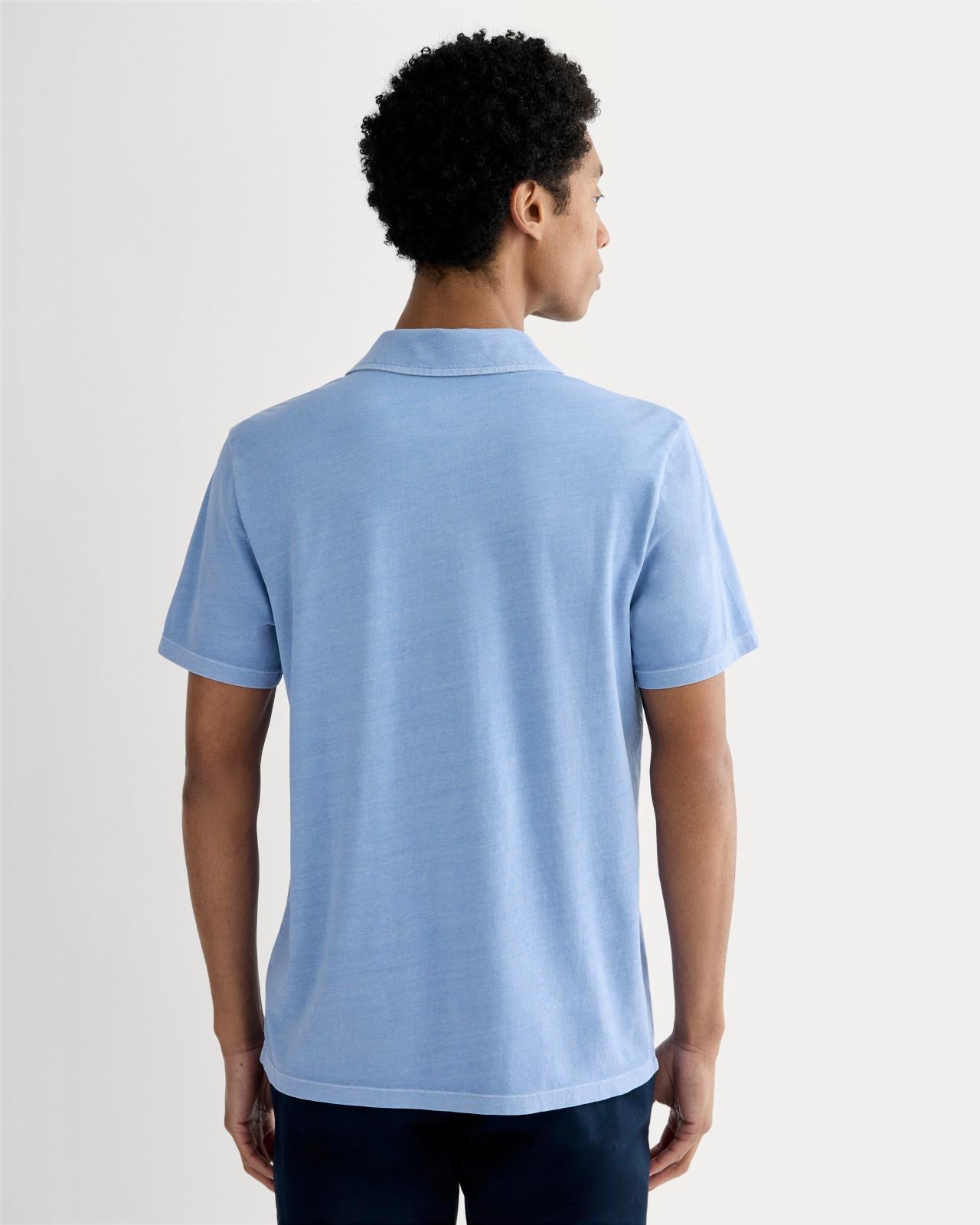 The Essential Organic Garment-Dyed Polo Product Image