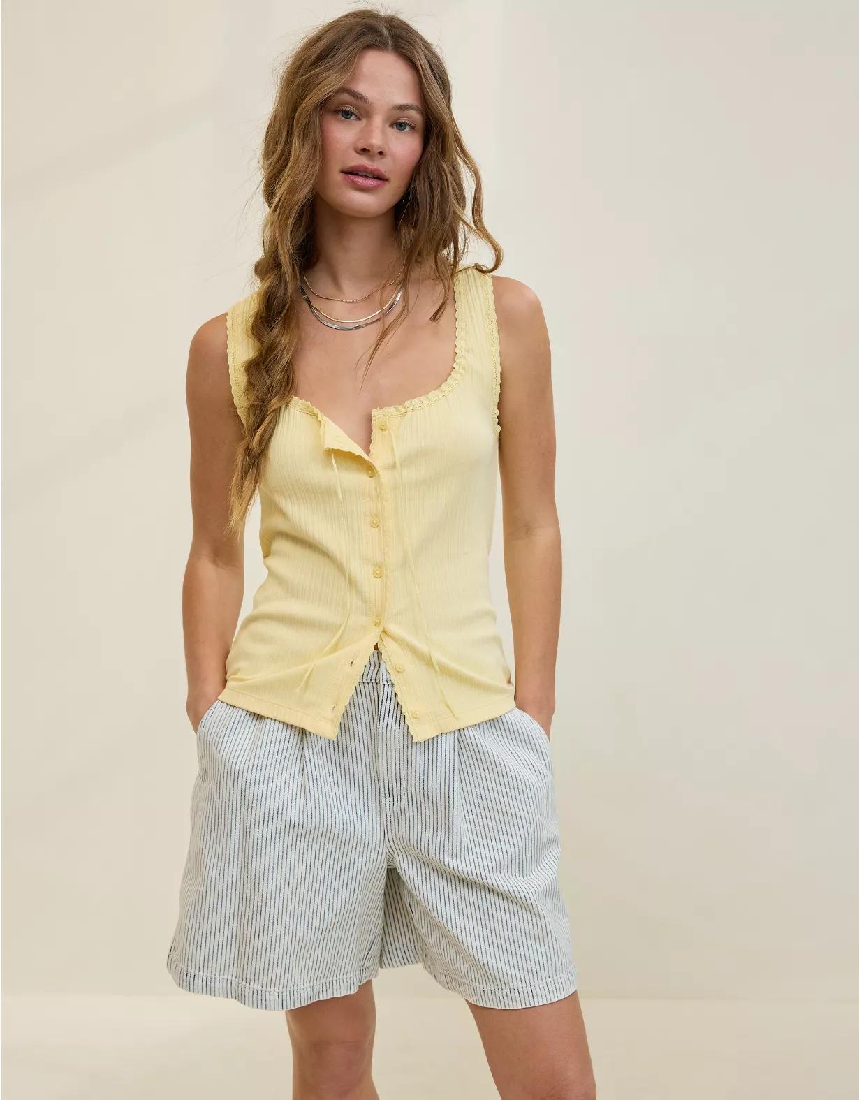 Aerie Sneak Peek Tank Top Product Image