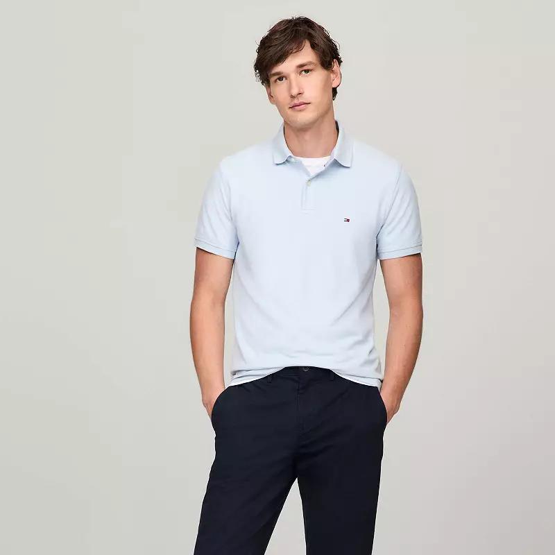Men's Tommy Hilfiger Justin Polo, Size: Large, Breezy Blue Product Image