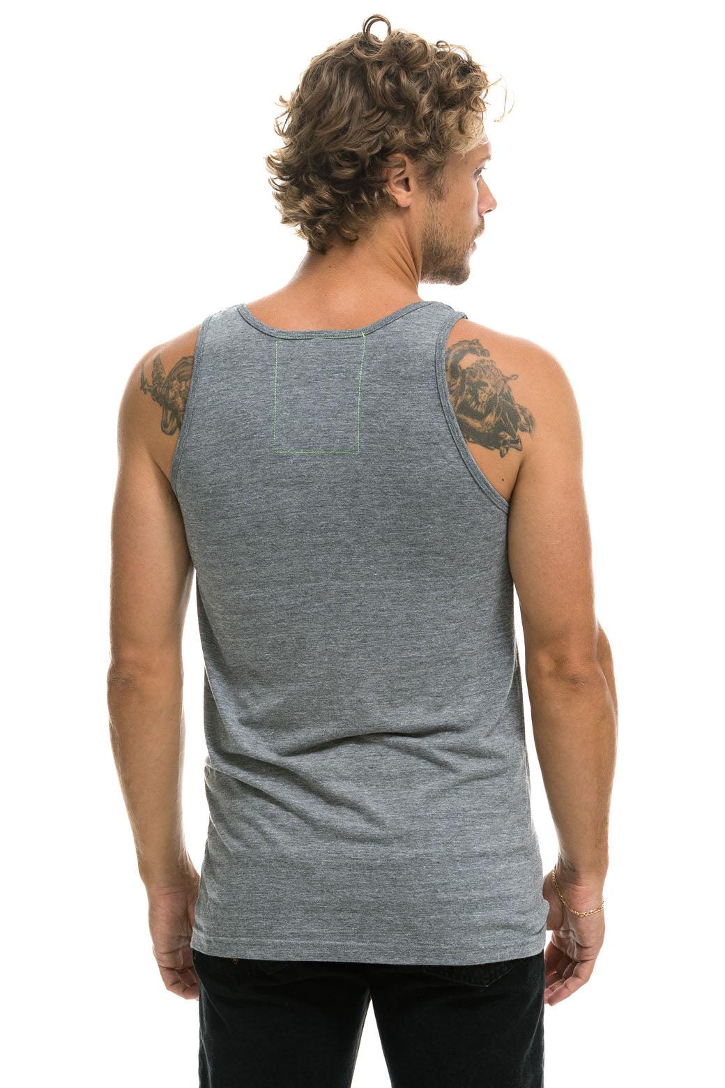 MEN'S AVIATOR NATION TANK - HEATHER GREY Male Product Image