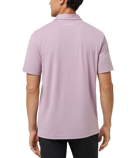 TravisMathew The Heater Performance Stretch Short Sleeve Polo Shirt Product Image