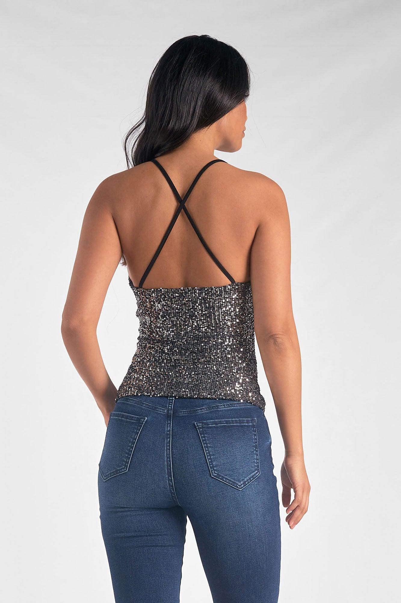 Sequin Tank Top Product Image