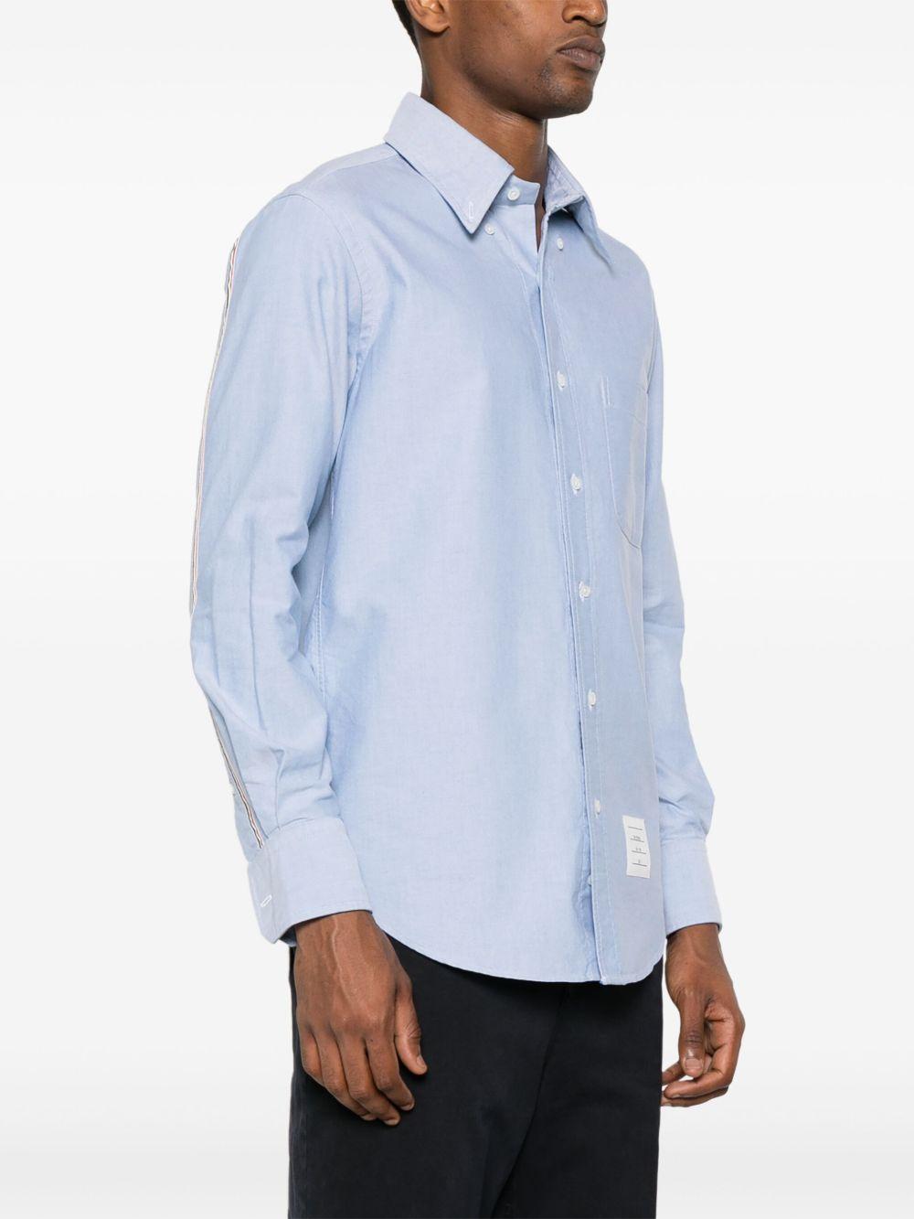Thom Browne Men's Classic Fit Cotton Button-Down Shirt Product Image