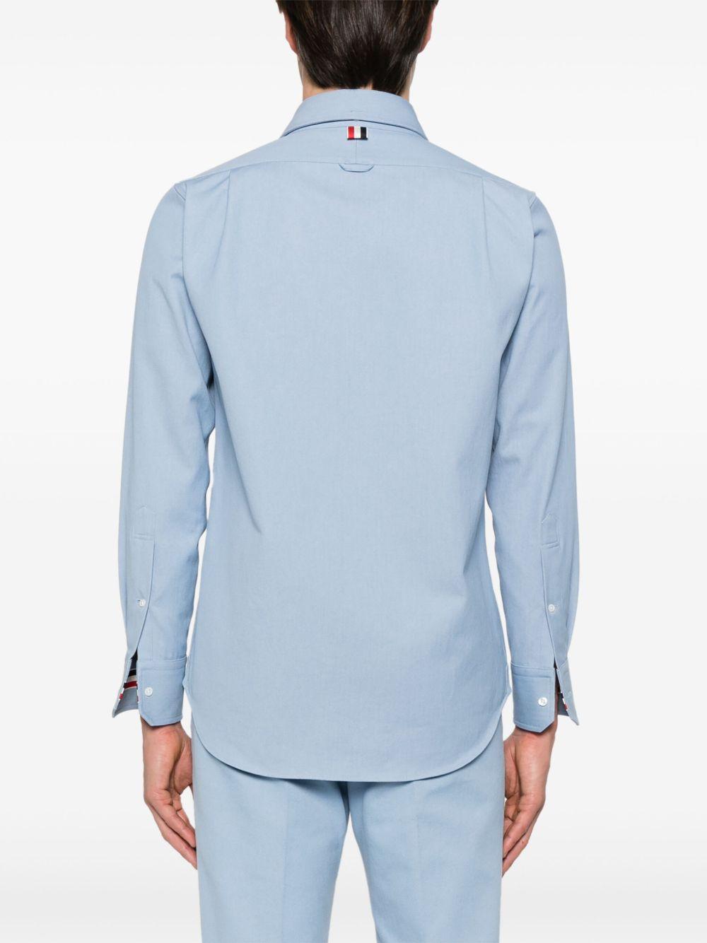 Thom Browne Men's Classic Fit Cotton Button-Down Shirt Product Image