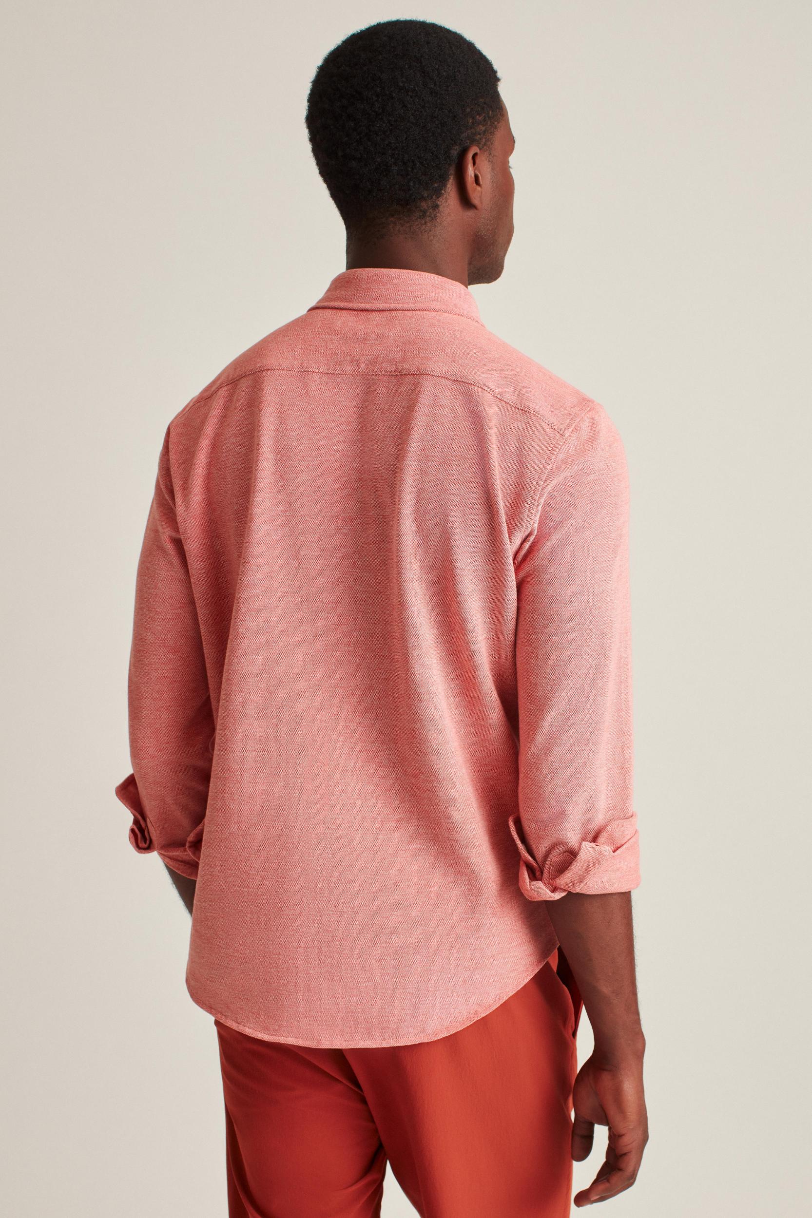 Knit Oxford Shirt Product Image