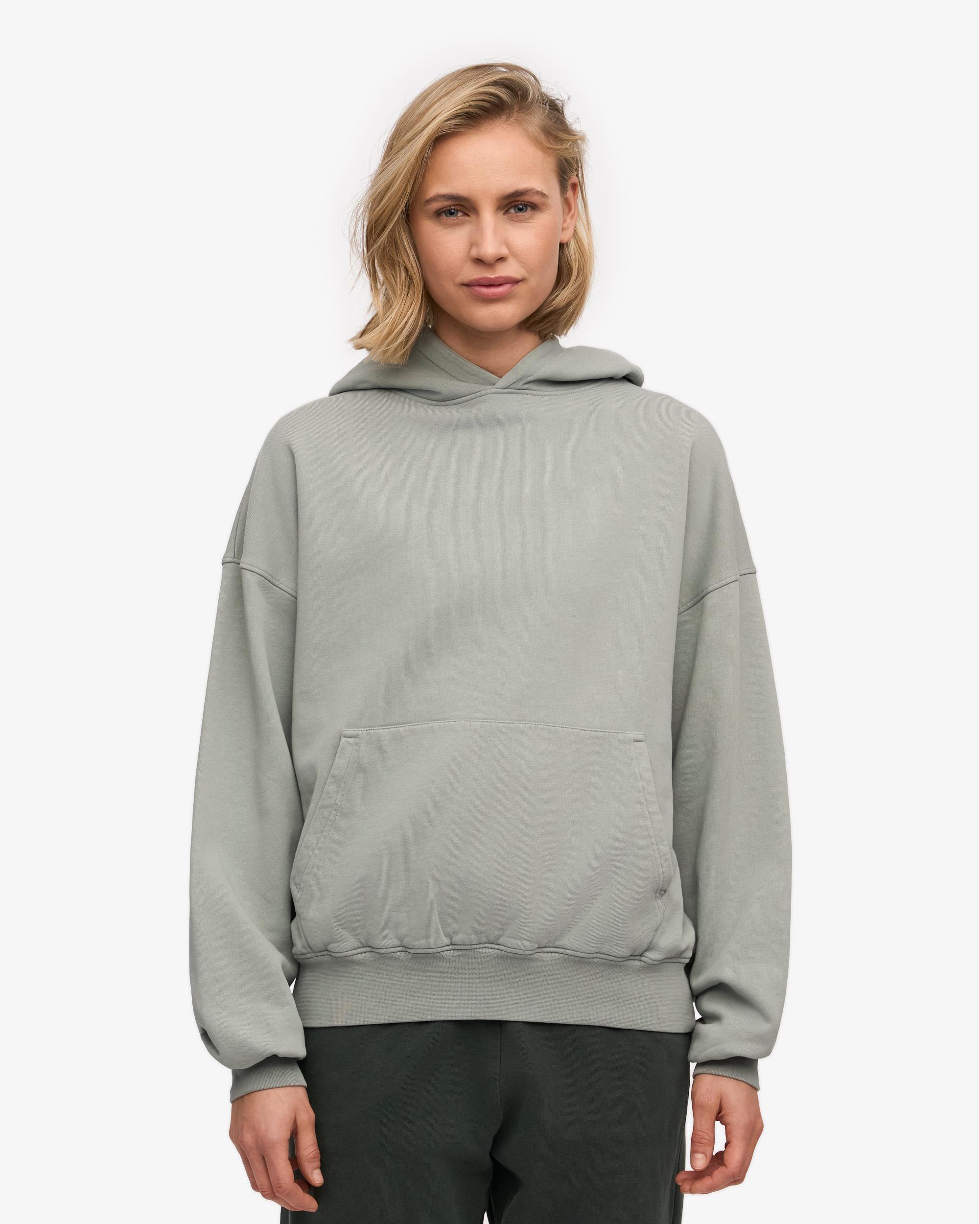 Organic Oversized Hood - Steel Blue Product Image