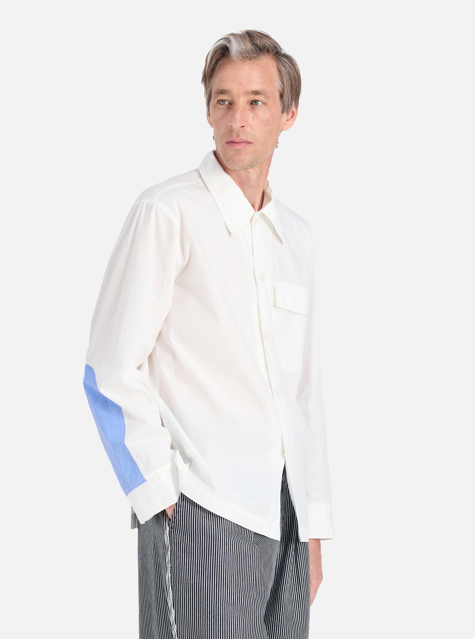 Universal Works Cruiser Shirt in Ecru Poplin Product Image
