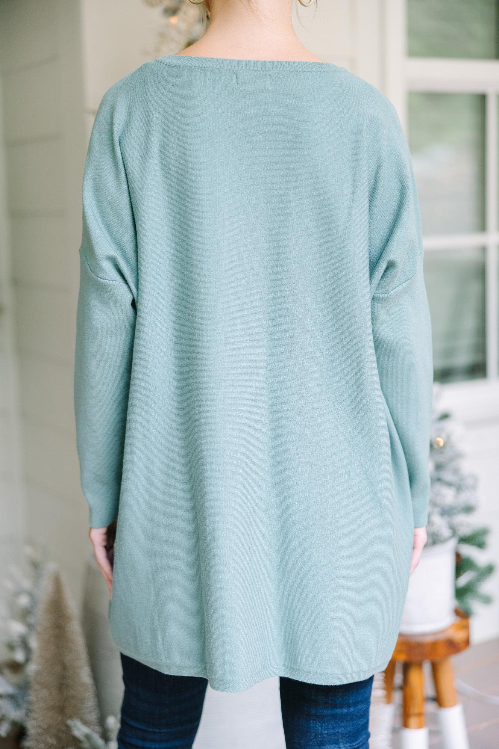 Loving My Life Olive Green Pocket Tunic Female Product Image