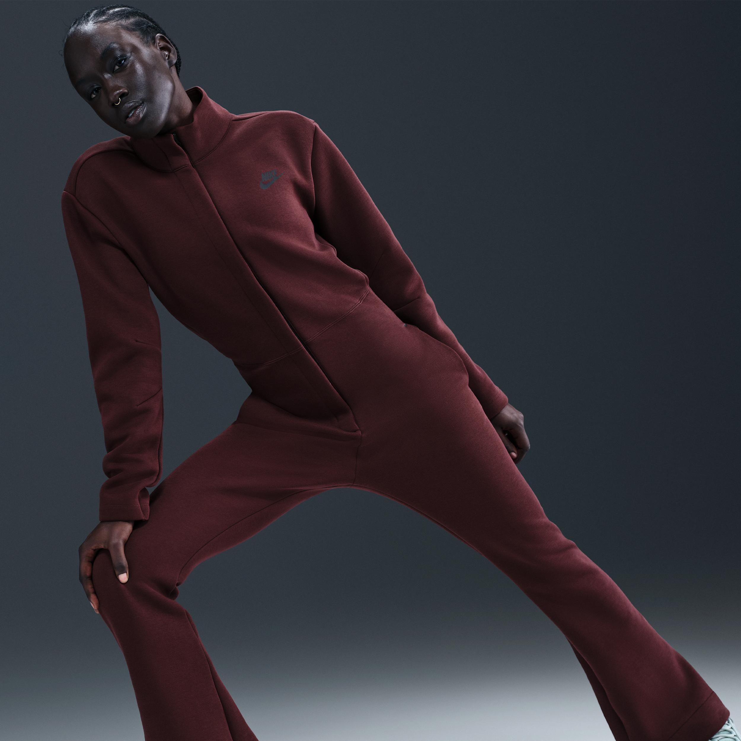 Womens Nike Sportswear Tech Fleece Jumpsuit | HV4095-652 Product Image