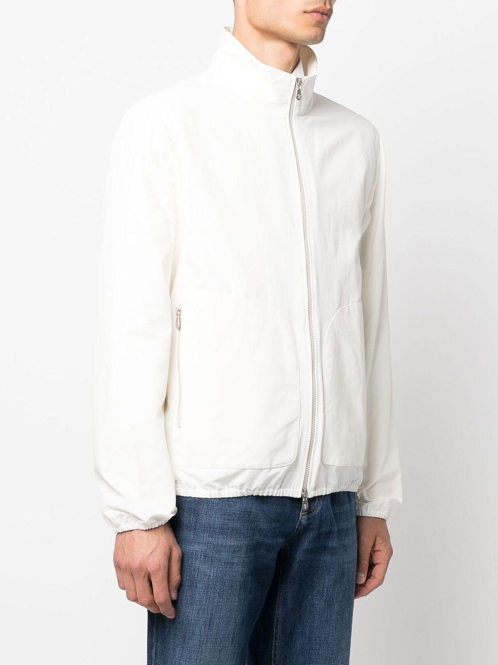 funnel-neck cotton jacket Product Image