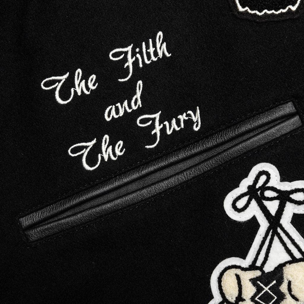 Stadium Jacket - Black/White Male Product Image