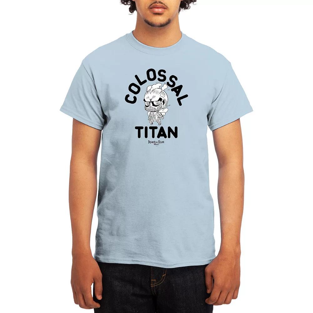 Men's Attack on Titan Alphabet Soup Graphic Tee, Size: XXL, White Product Image