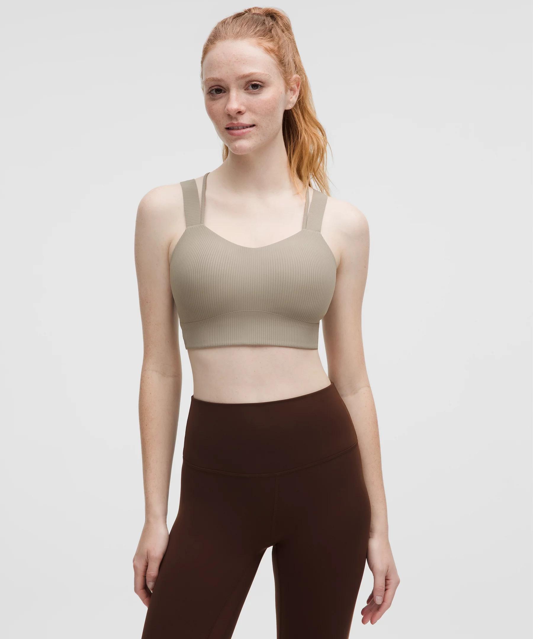 Like a Cloud Ribbed Longline Bra *Light Support, D/DD Cup Product Image