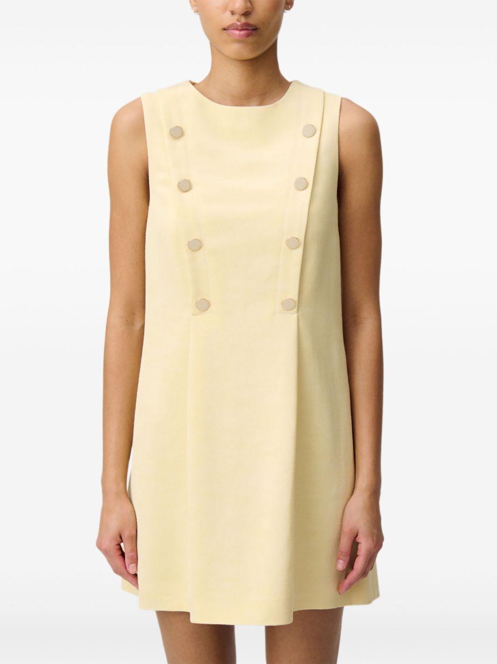 button-detailing mini dress Product Image