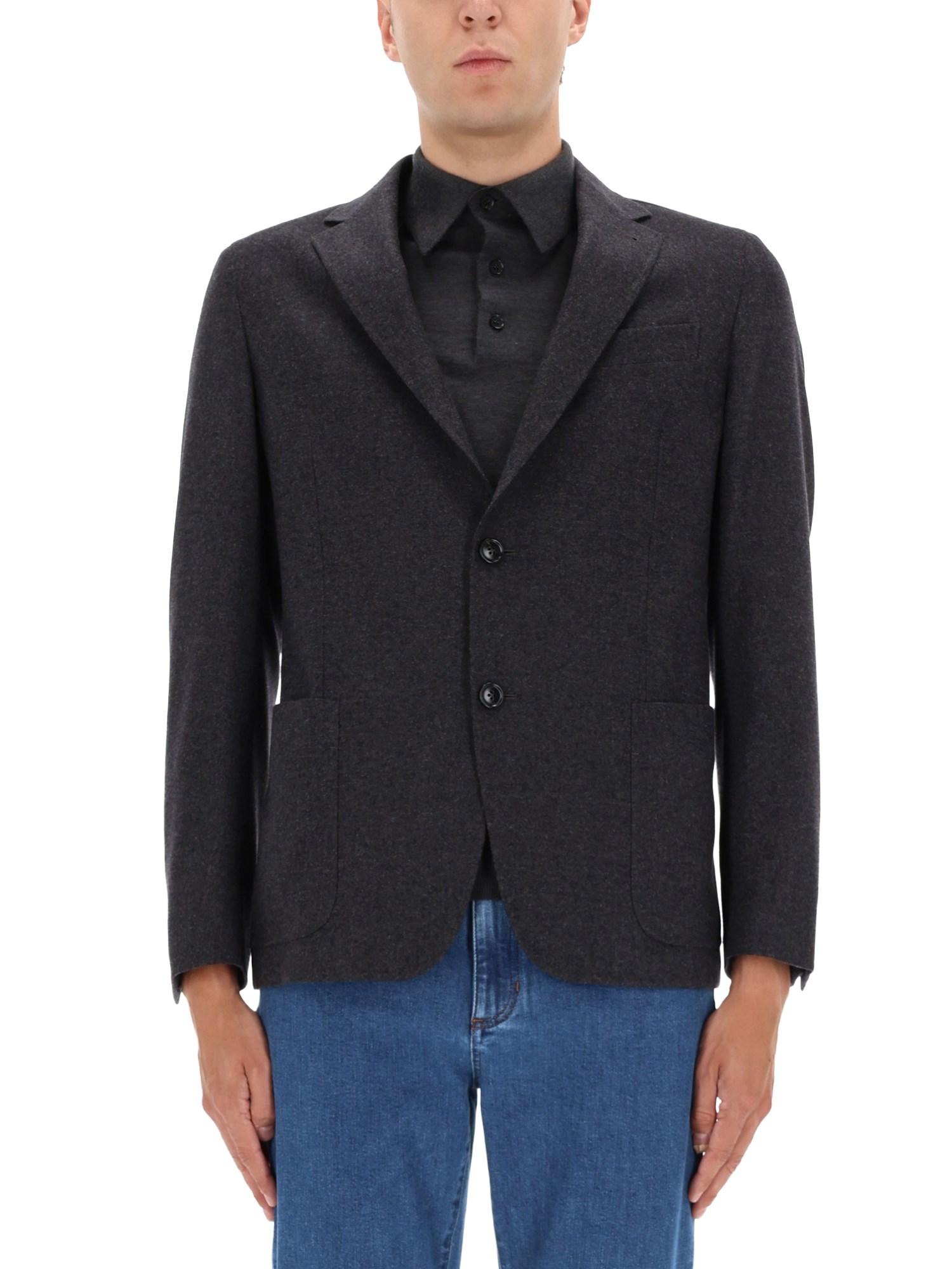 ZEGNA Shirt Jacket In Gray Product Image