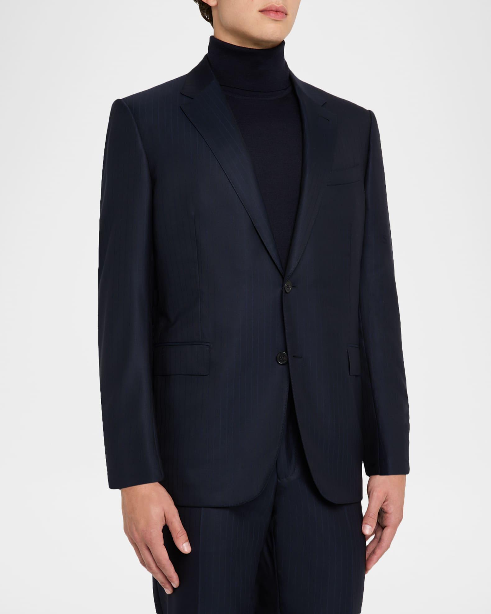 Men's Wool Tonal Stripe Two-Piece Suit Product Image