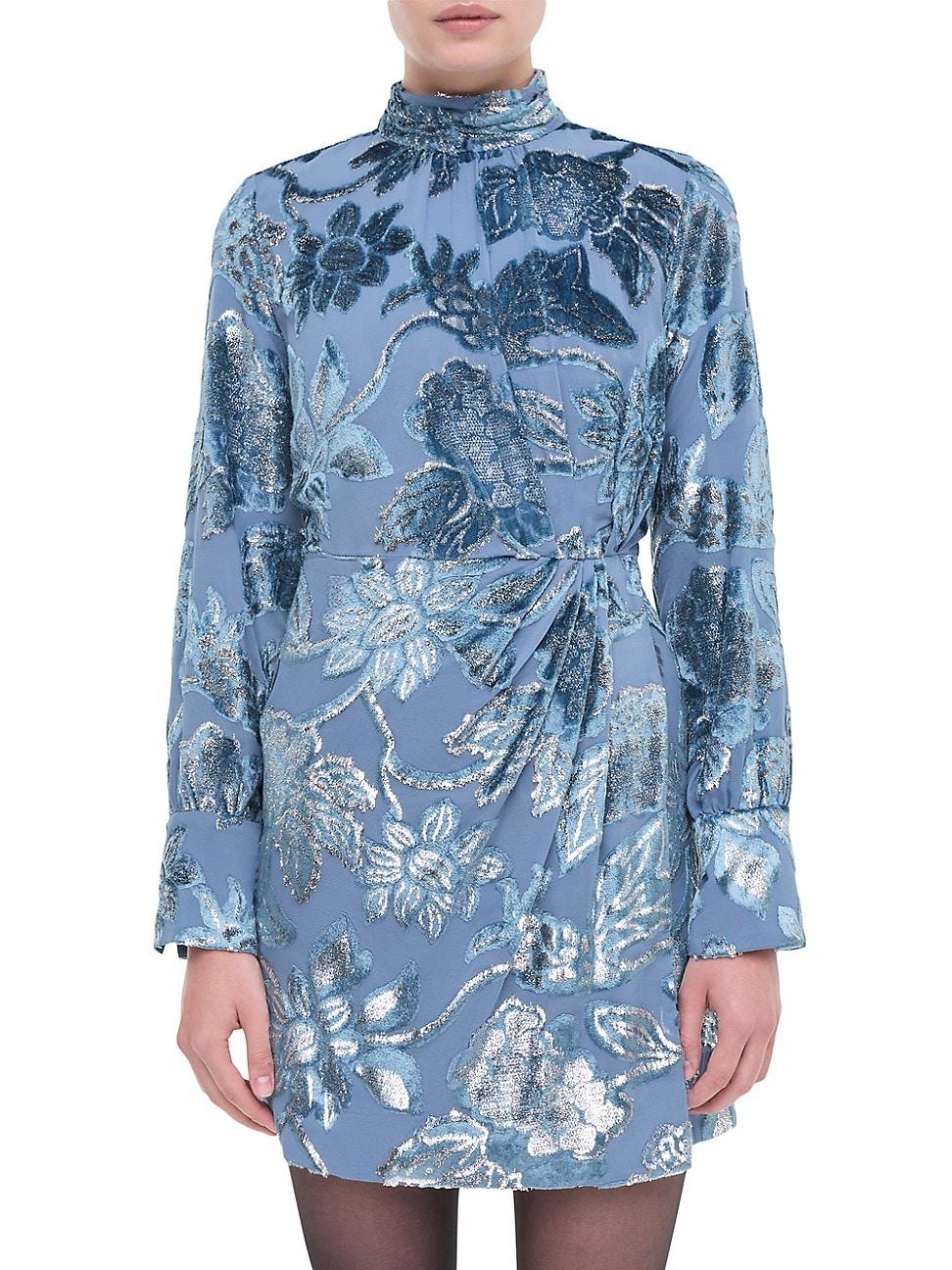 Womens Halen Draped Minidress Product Image