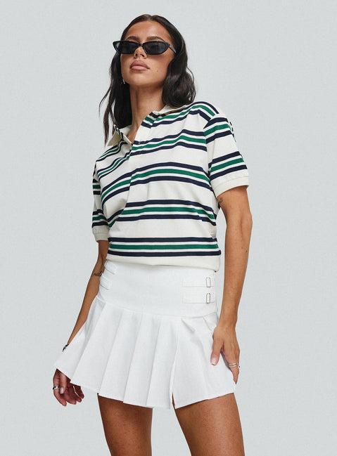 Cartwright Mini Skirt White Product Image