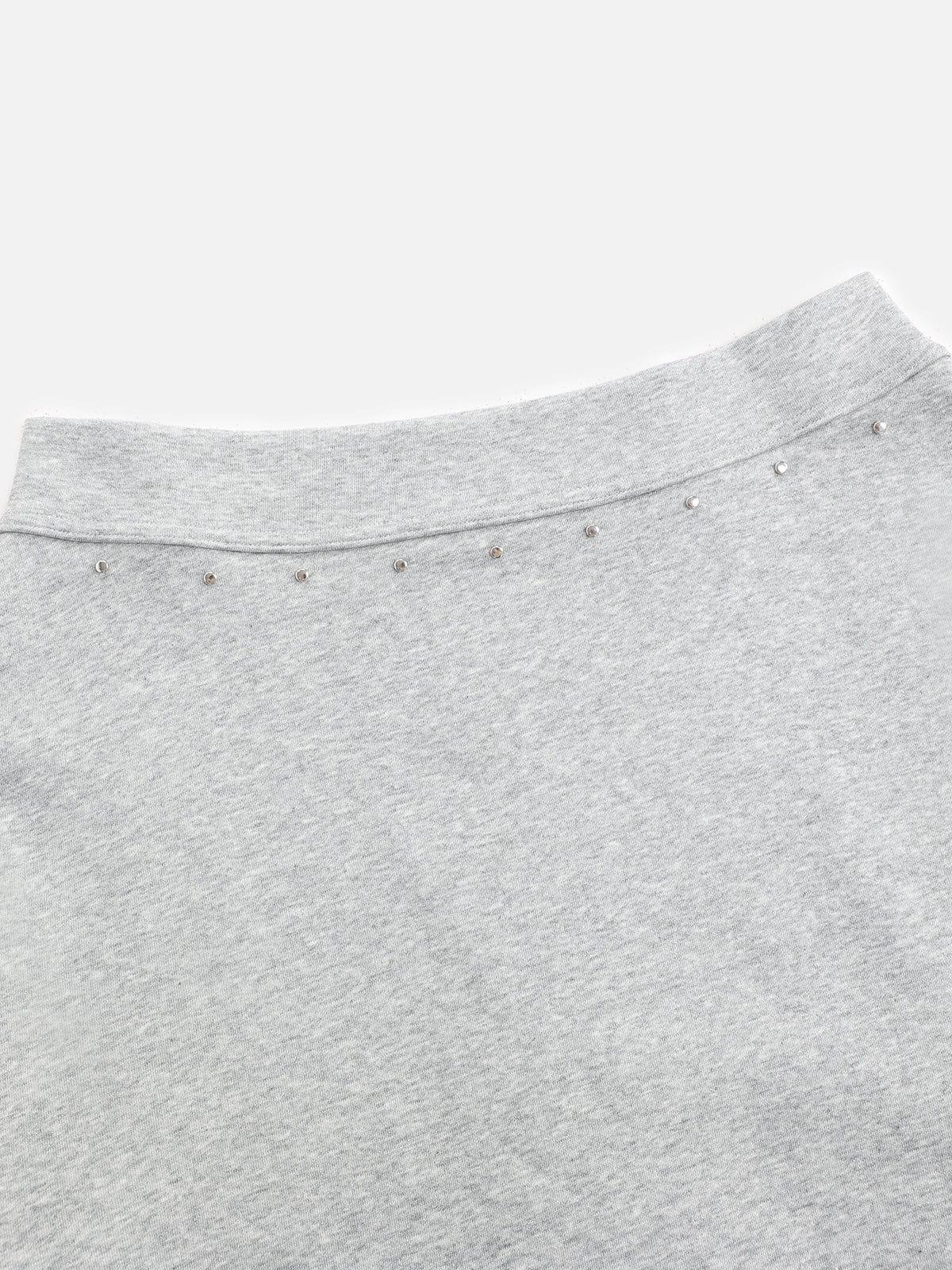 Aelfric Eden Rivet Off the Shoulder Sweatshirt Female Product Image