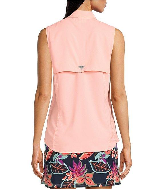 Columbia Women's Tamiami Collar Neck Sleeveless Button Front Shirt Product Image