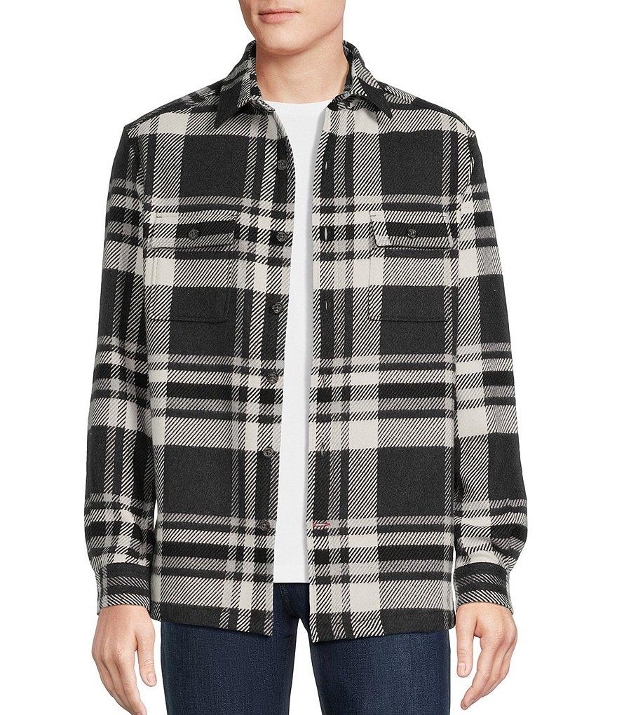 Cremieux Blue Label Chamonix Collection Plaid Shirt Jacket Product Image