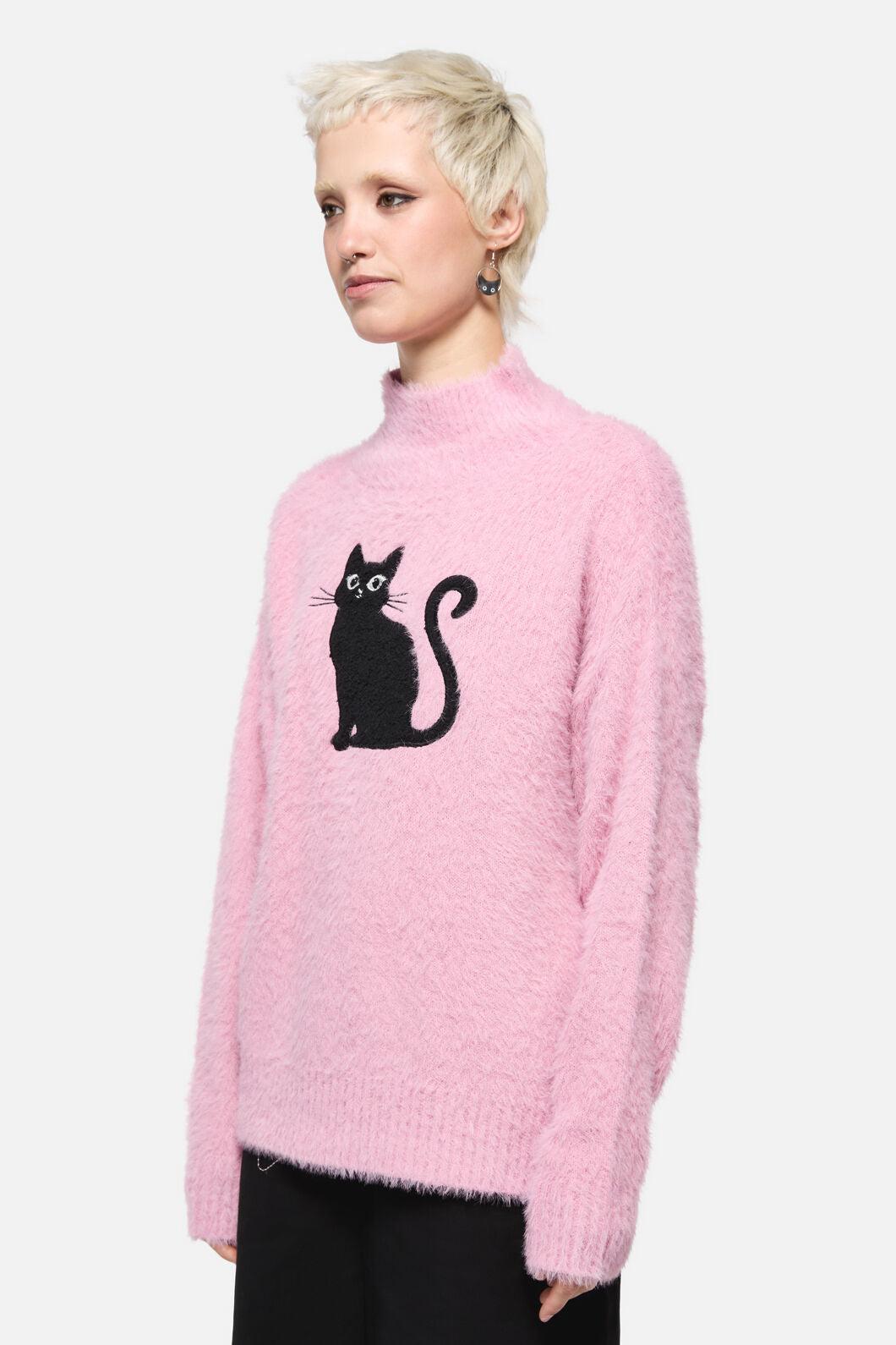 Catkins Boucle Knit Jumper Product Image