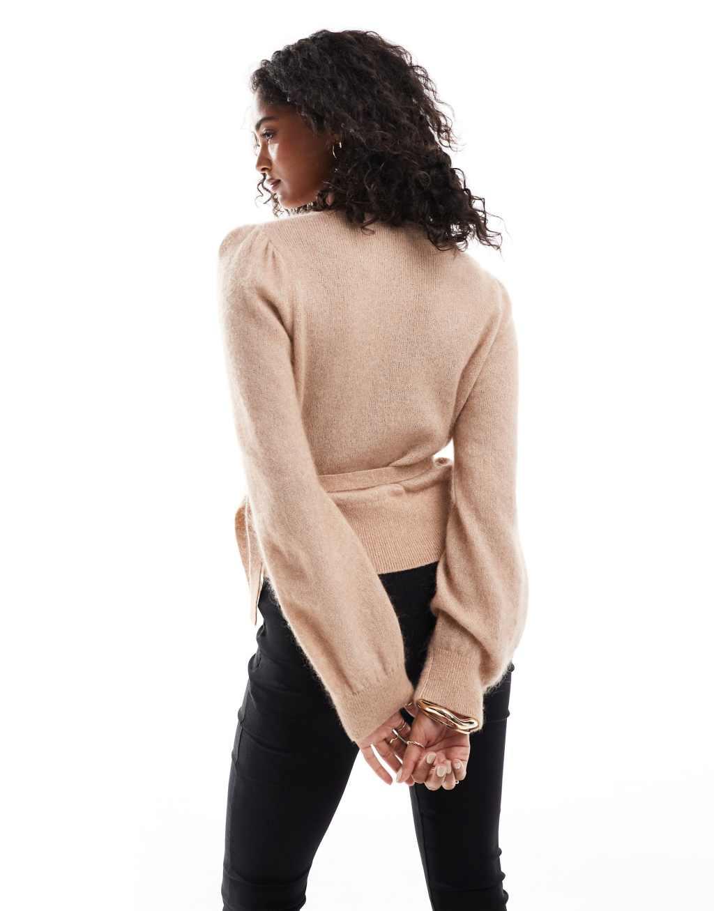 & Other Stories wrap cardigan melange Product Image