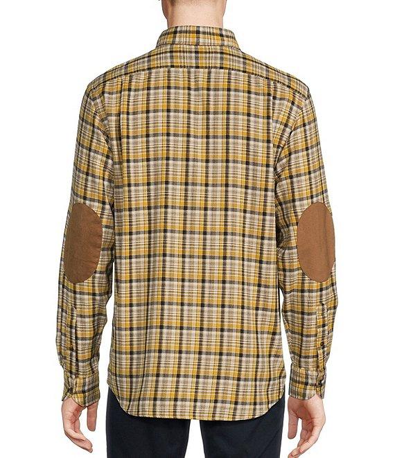 Cremieux Blue Label Medium Plaid Washed Flannel Long Sleeve Woven Shirt Product Image