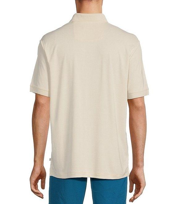 Tommy Bahama Bay Stripe Short Sleeve Polo Shirt Product Image