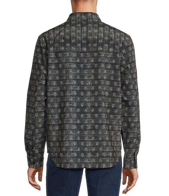 Tommy Bahama Bahama Coast Shibori Frond Long Sleeve Woven Shirt Product Image