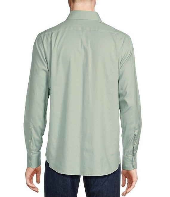 Cremieux Blue Label Solid Oxford Long Sleeve Woven Shirt Product Image