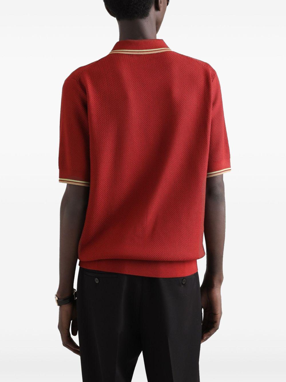 logo-embroidered polo shirt Product Image