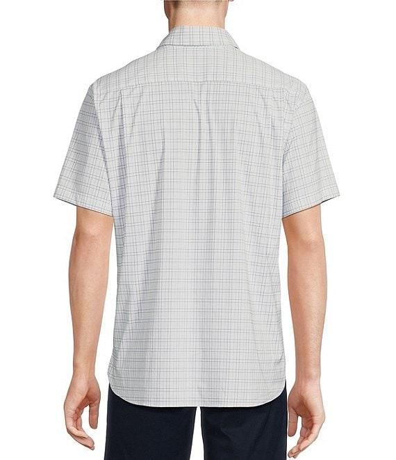 Daniel Cremieux Signature Label Stretch Large Plaid Short Sleeve Woven Shirt Product Image