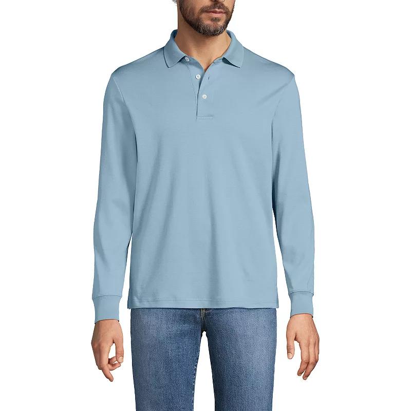 Men's Lands' End Soft Supima Polo,  Product Image