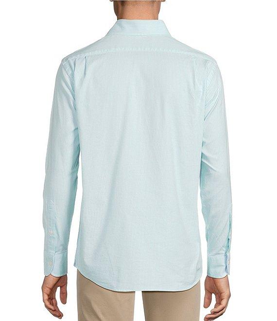 Cremieux Blue Label Lightweight Stripe Oxford Long Sleeve Woven Shirt Product Image