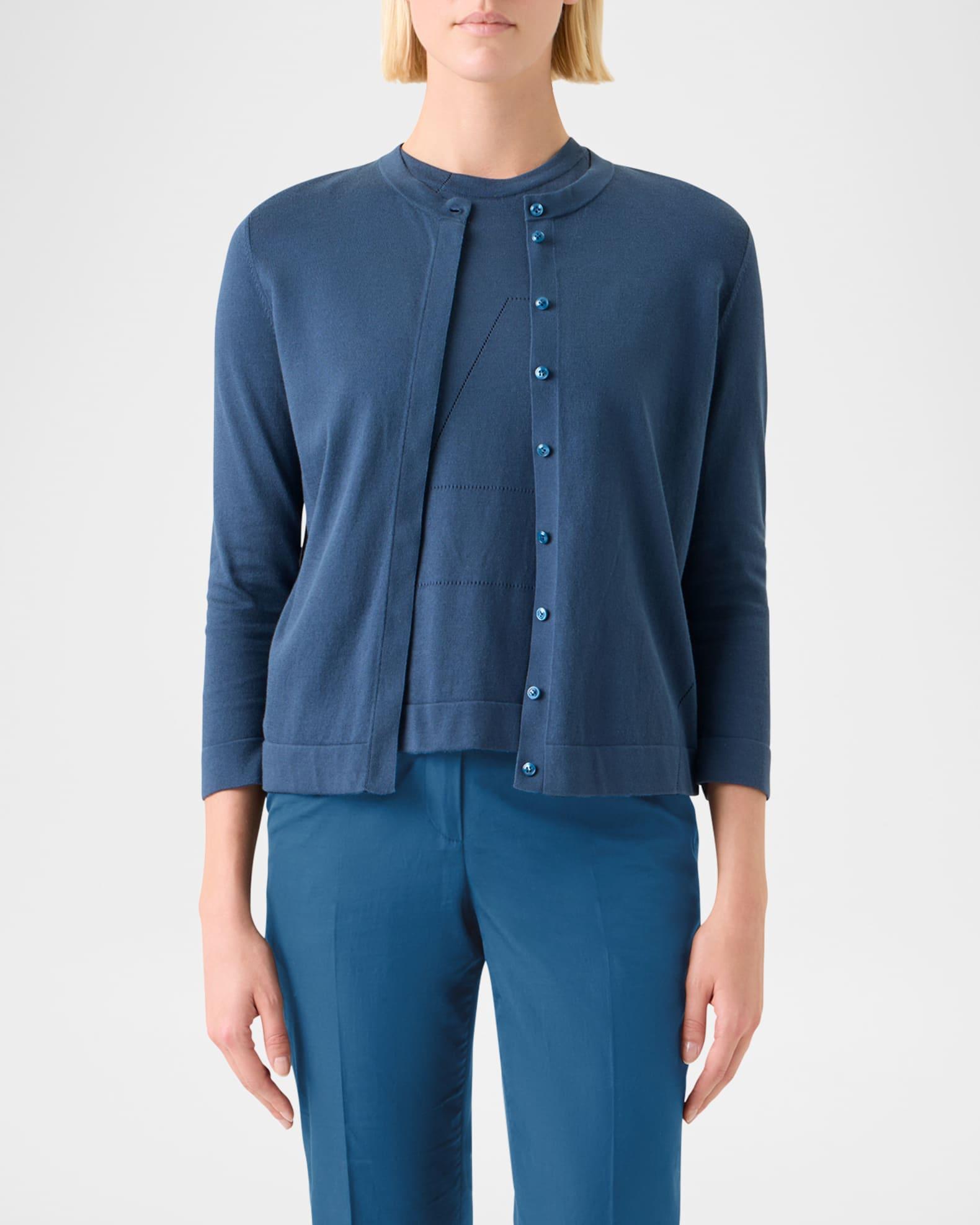 Sea Island Cotton Cardigan Product Image