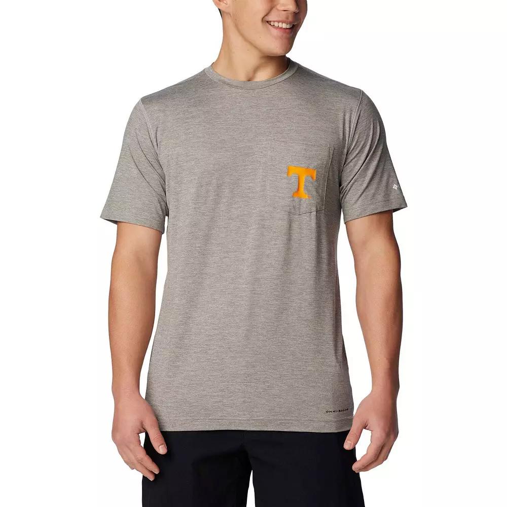 Men's Columbia Gray Tennessee Volunteers Tech Trail Omni-Wick T-Shirt,  Product Image