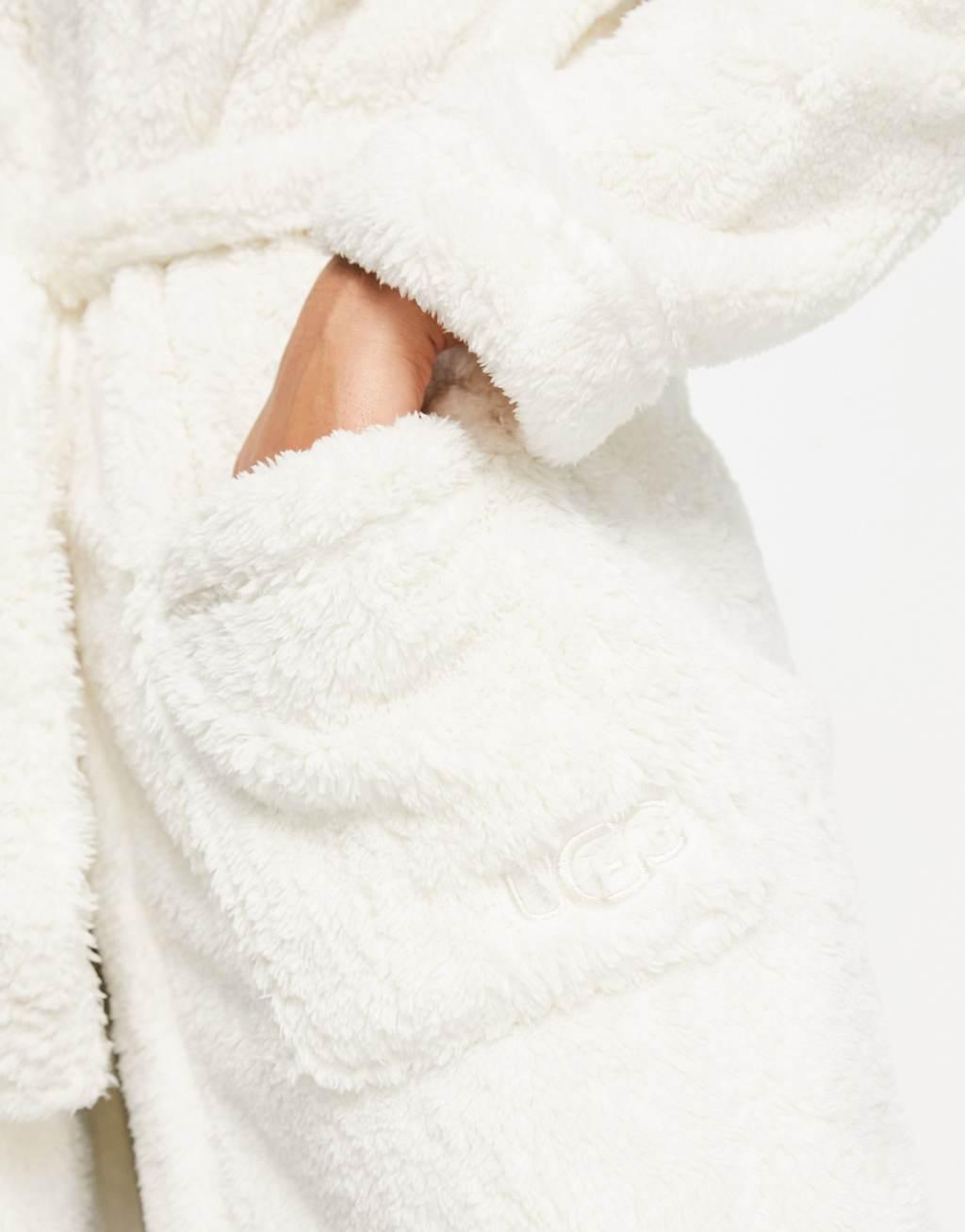 UGG Aarti cozy robe in gray zebra Product Image