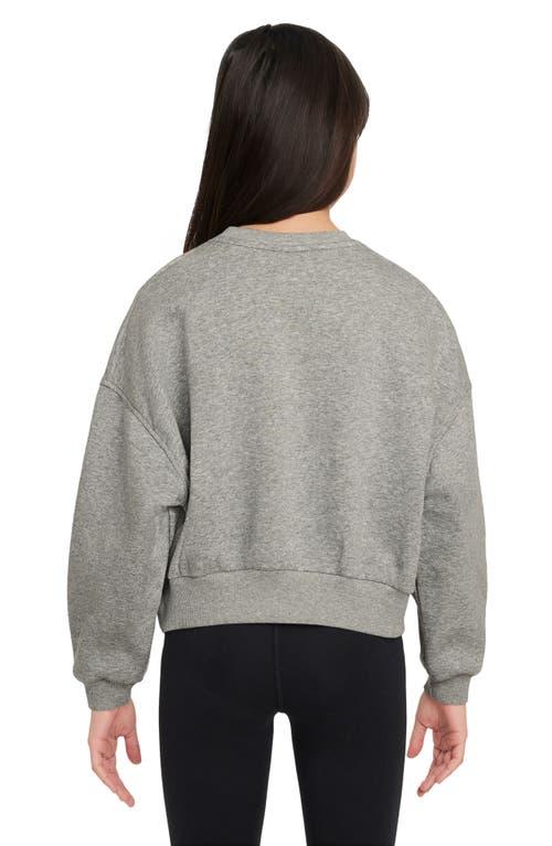 Unisex Nike Sportswear Club Fleece Girls' Boxy Crew-Neck Sweatshirt Product Image
